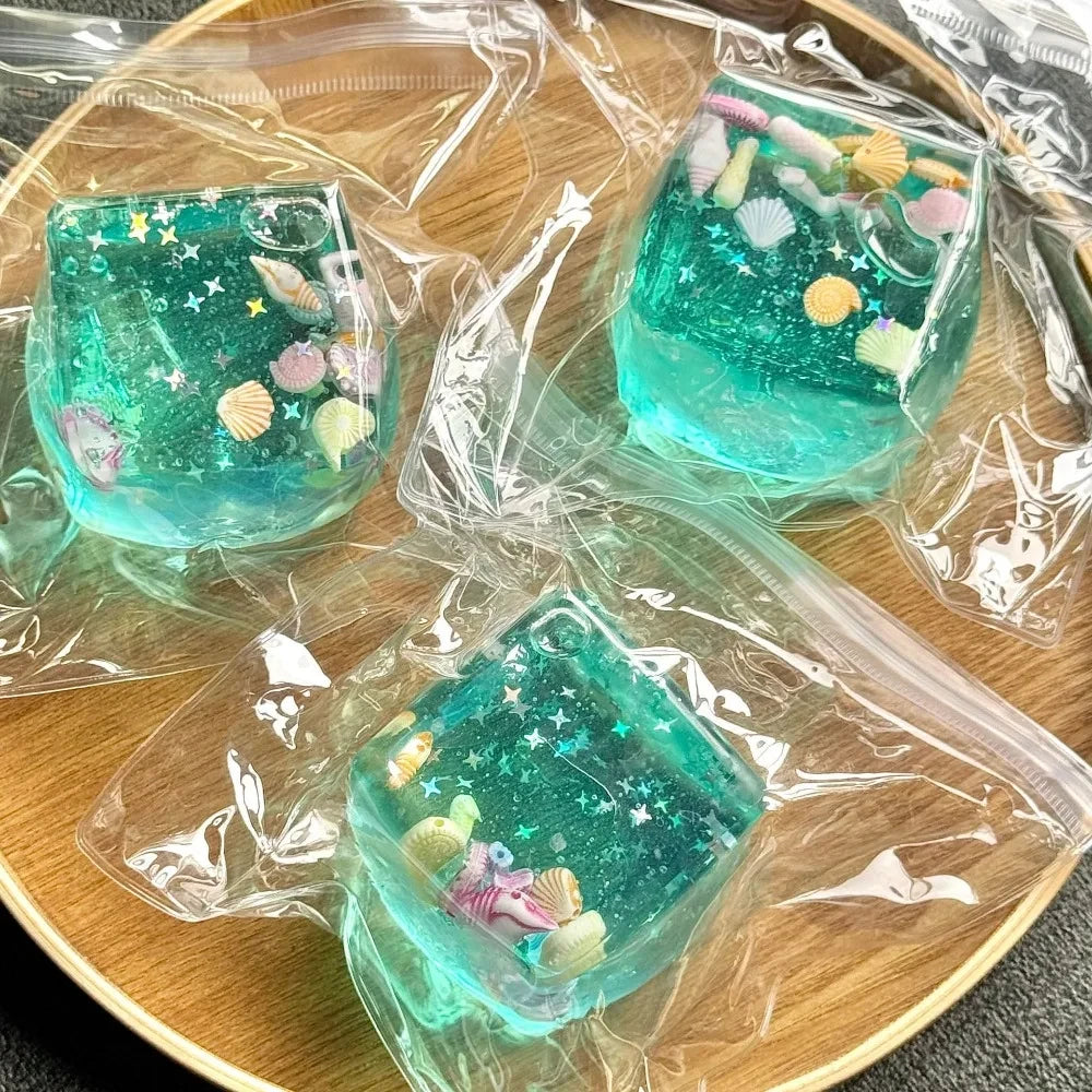 Ocean Stress-relief Cube Squeeze Toy