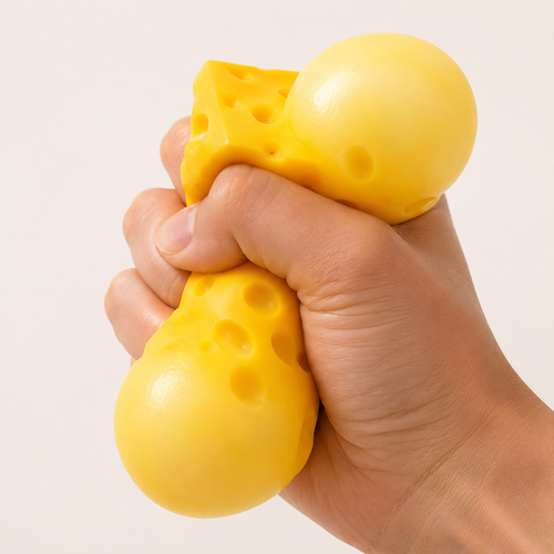 Cheese Stress Squishy