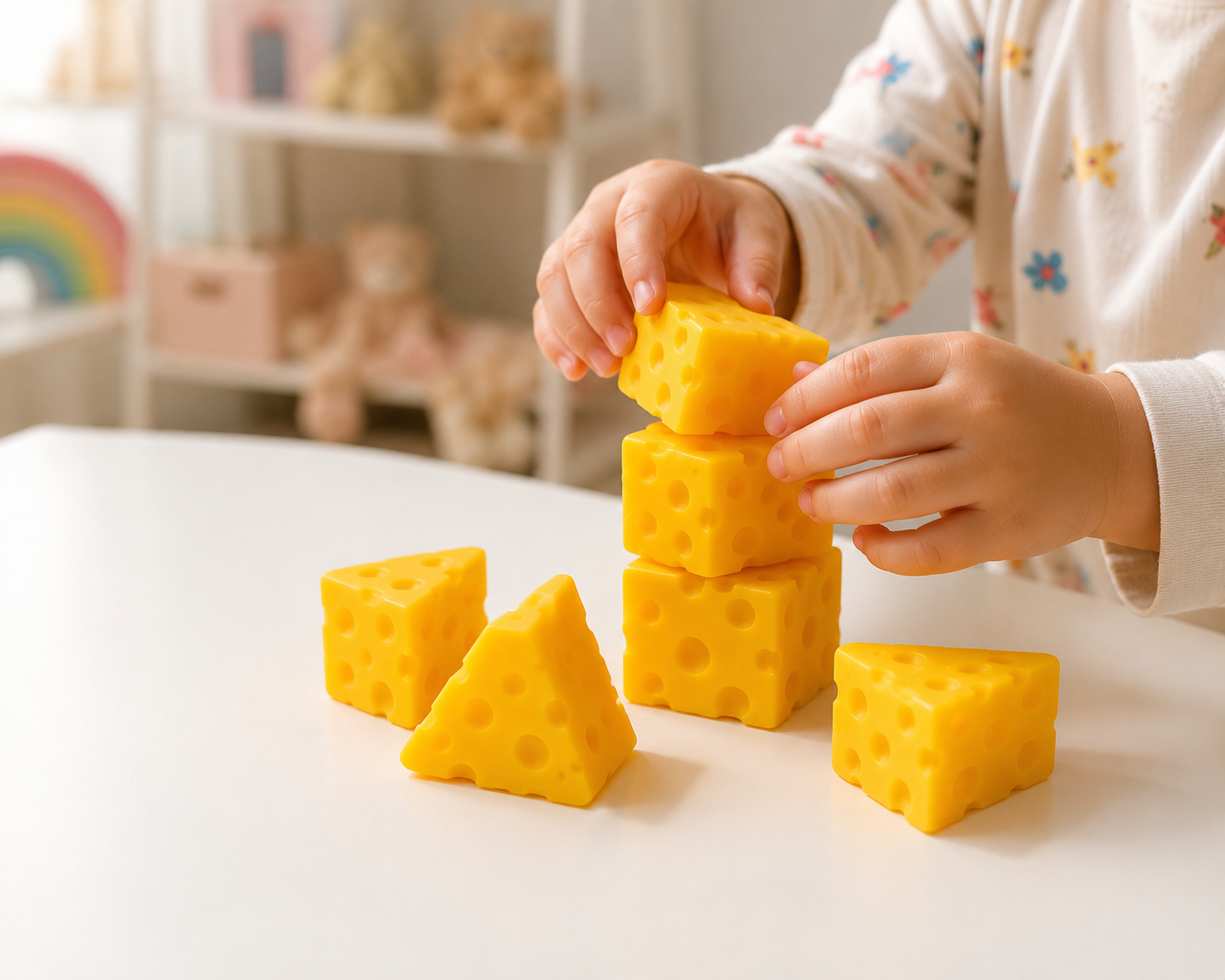 Cheese Stress Squishy