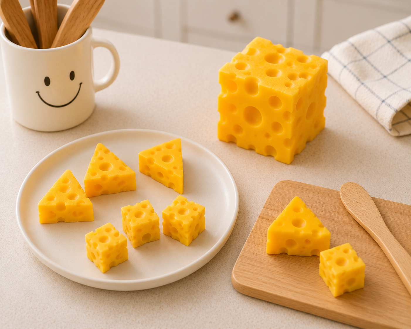 Cheese Stress Squishy