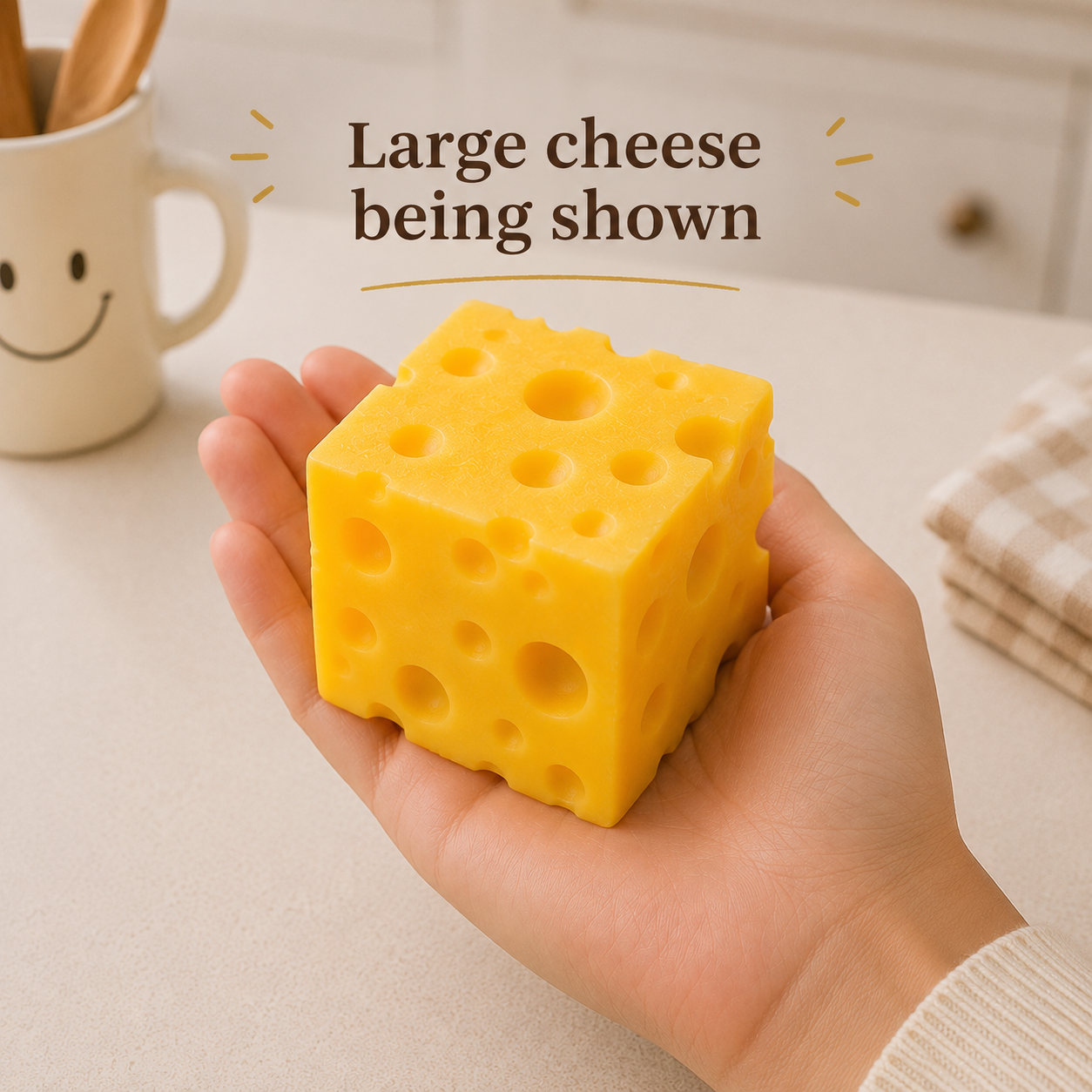 Cheese Stress Squishy