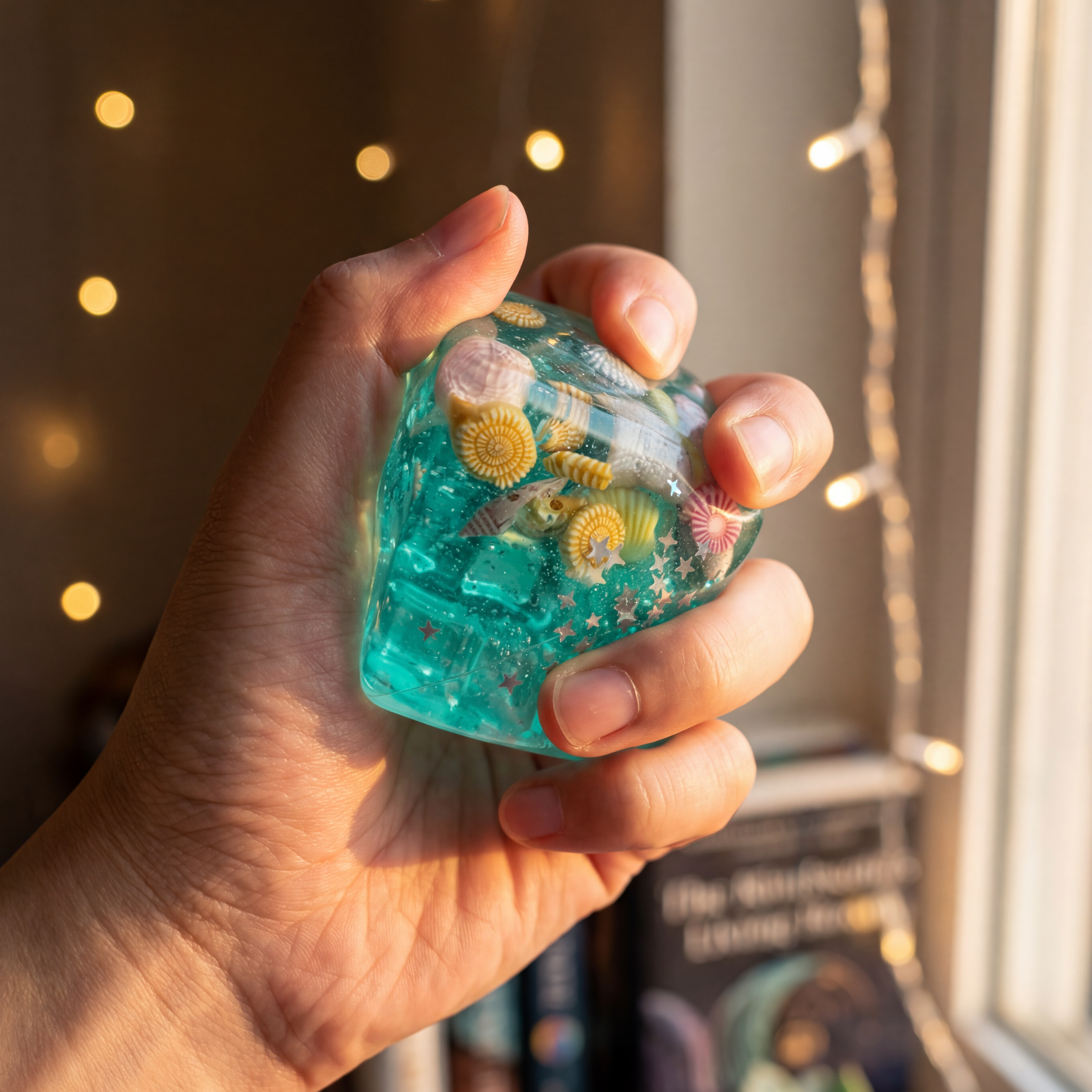 Ocean Stress-relief Cube Squeeze Toy
